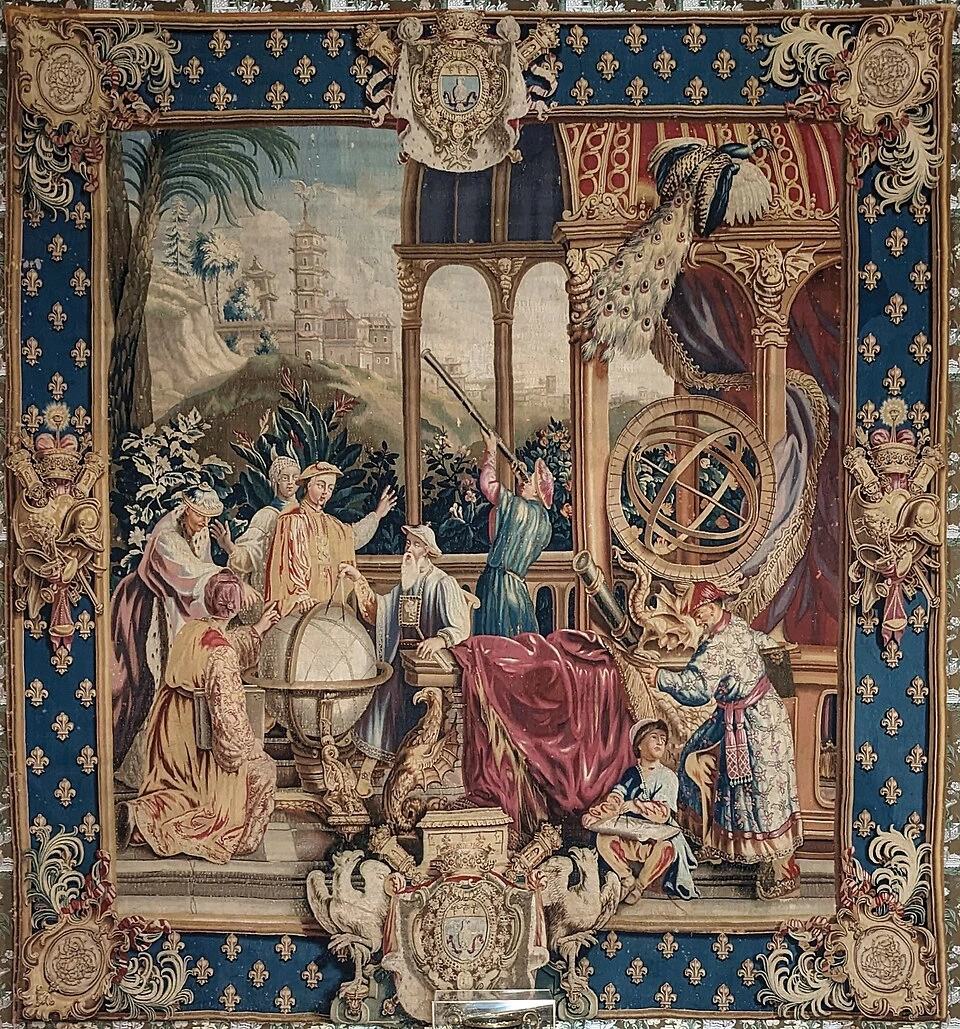 La storia dell'imperatore della Cina - Gli astronomi, Louvre Museum , Parigi